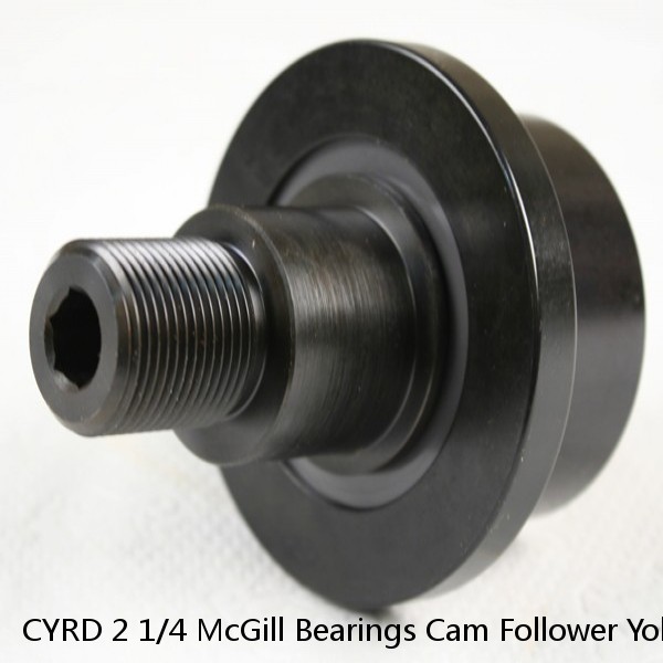 CYRD 2 1/4 McGill Bearings Cam Follower Yoke Rollers Crowned  Flat Yoke Rollers