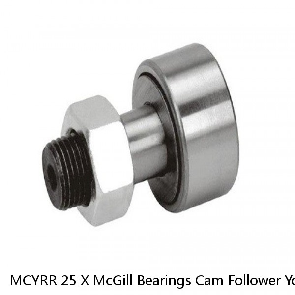MCYRR 25 X McGill Bearings Cam Follower Yoke Rollers Crowned  Flat Yoke Rollers