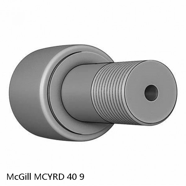 MCYRD 40 9 McGill Bearings Cam Follower Yoke Rollers Crowned  Flat Yoke Rollers