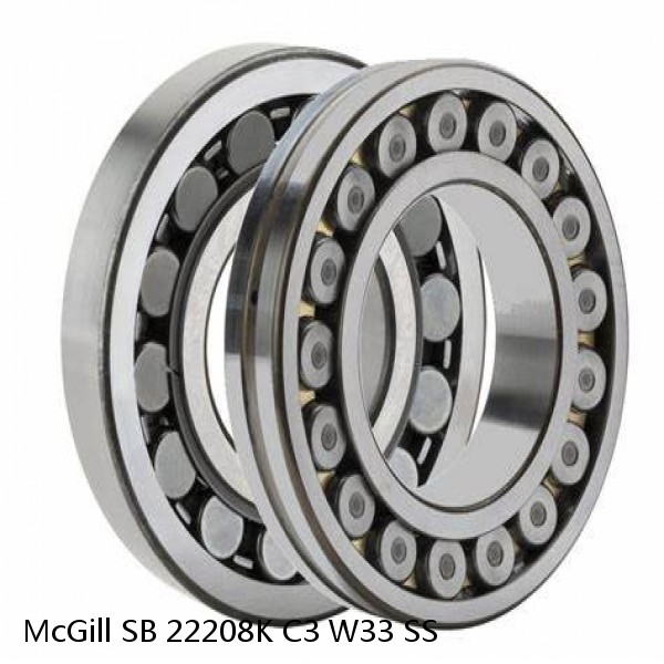 SB 22208K C3 W33 SS McGill Spherical Roller Bearings