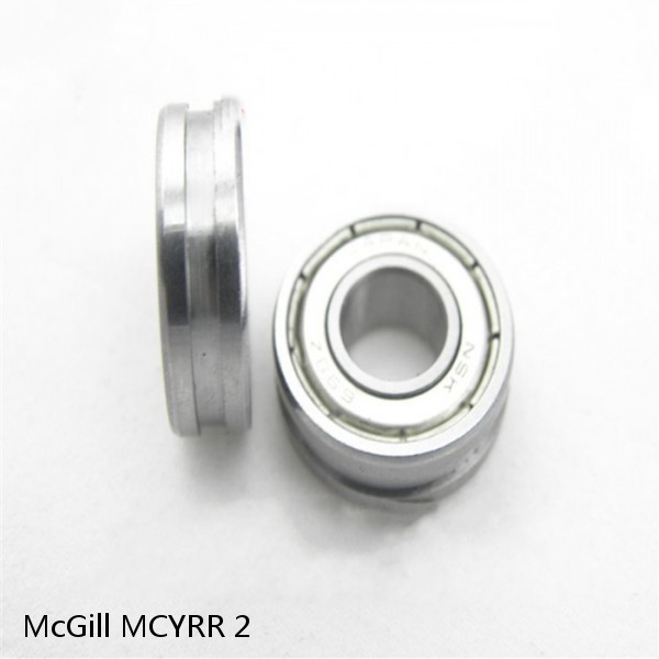 MCYRR 2 McGill Bearings Cam Follower Yoke Rollers Crowned  Flat Yoke Rollers