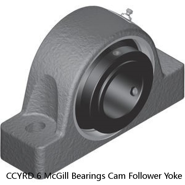 CCYRD 6 McGill Bearings Cam Follower Yoke Rollers Crowned  Flat Yoke Rollers